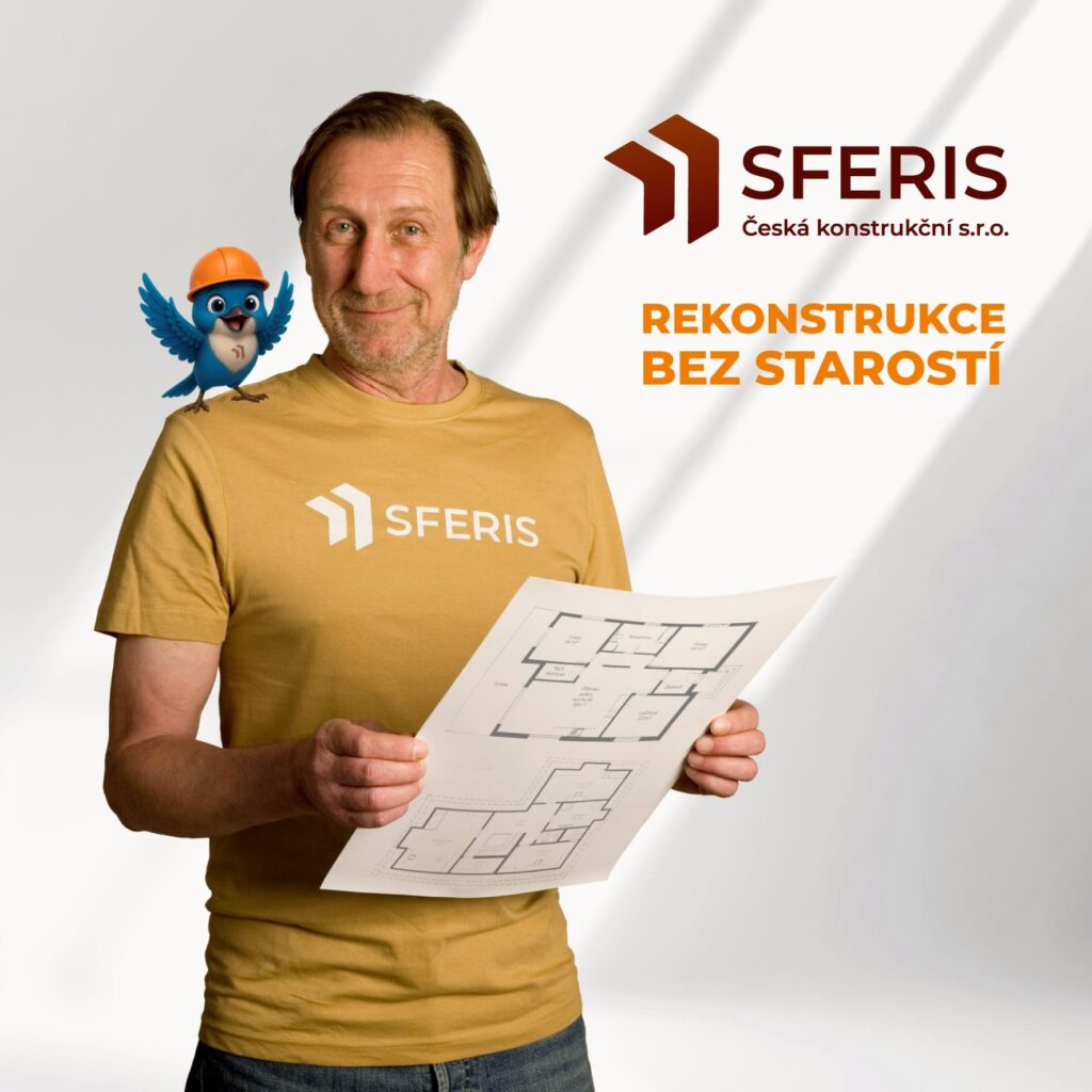 Tváří projektu se stal herec Jan Antonín Duchoslav, legendární Viki Cabadaj, který svou energií a otevřeností zosobňuje poselství firmy: REKONSTRUKCE BEZ STAROSTÍ